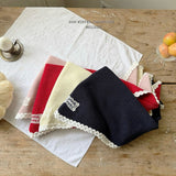 [Melikey] Square kint scarf