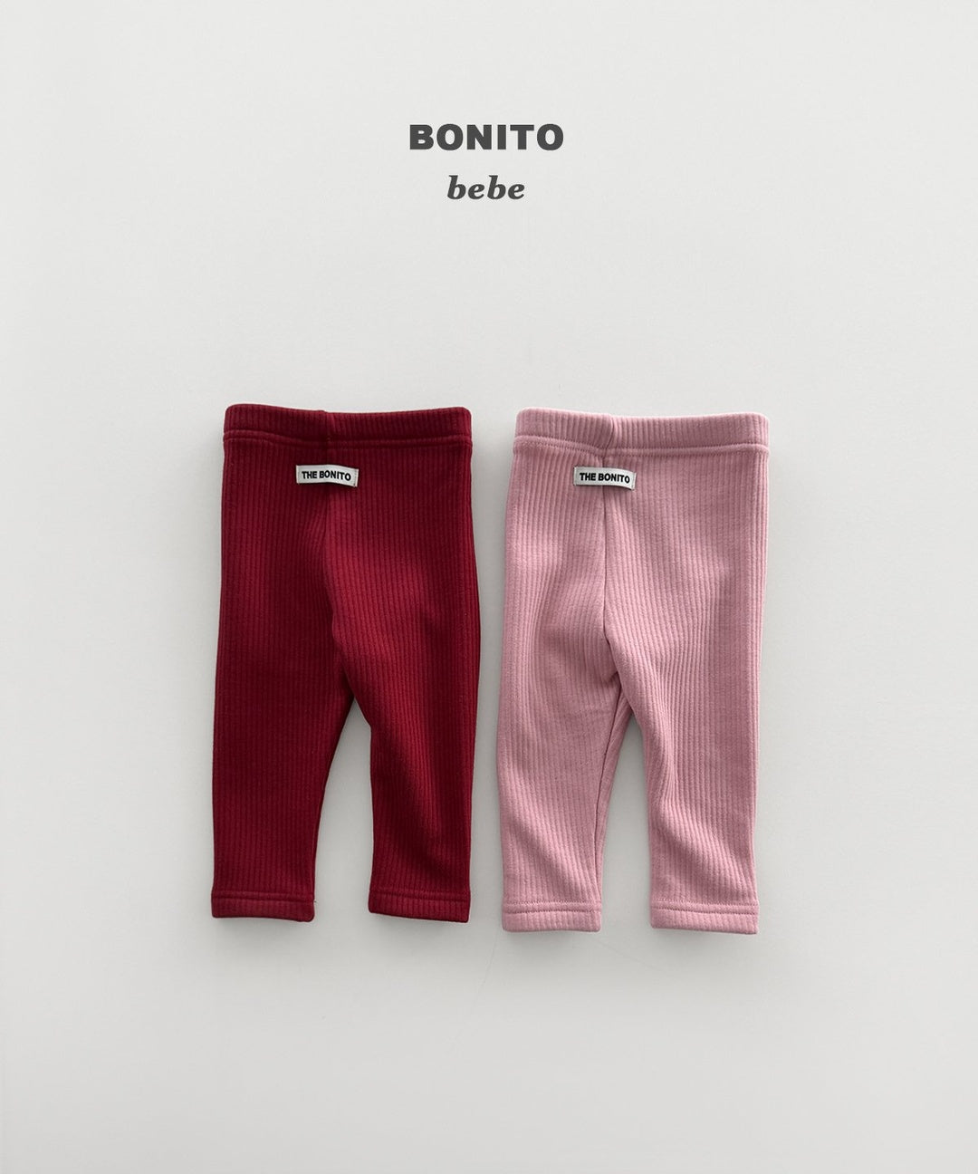 [BONITO] 1+1 rib leggings(baby)