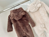 [valubebe] Bear fleece suit