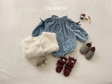 [valubebe] Dot ribbon rompers
