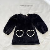 [Melikey] Double heart one-piece