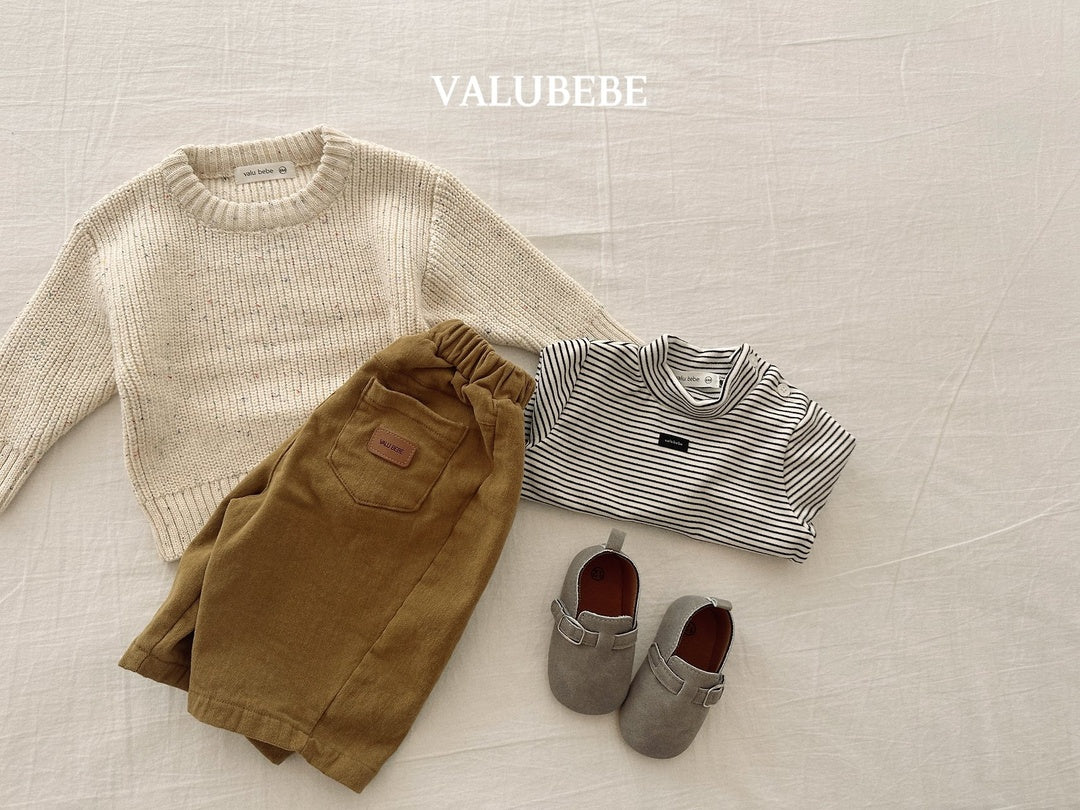 [valubebe] Robo round knit