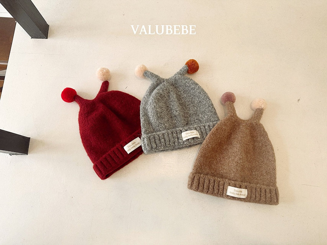 [valubebe] Pompom beanie
