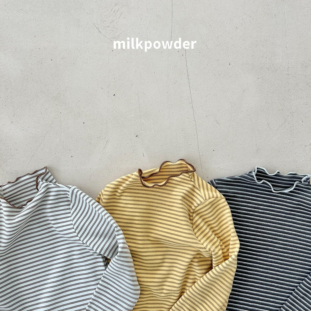 [milk powder] Oreo stripe mellow tee