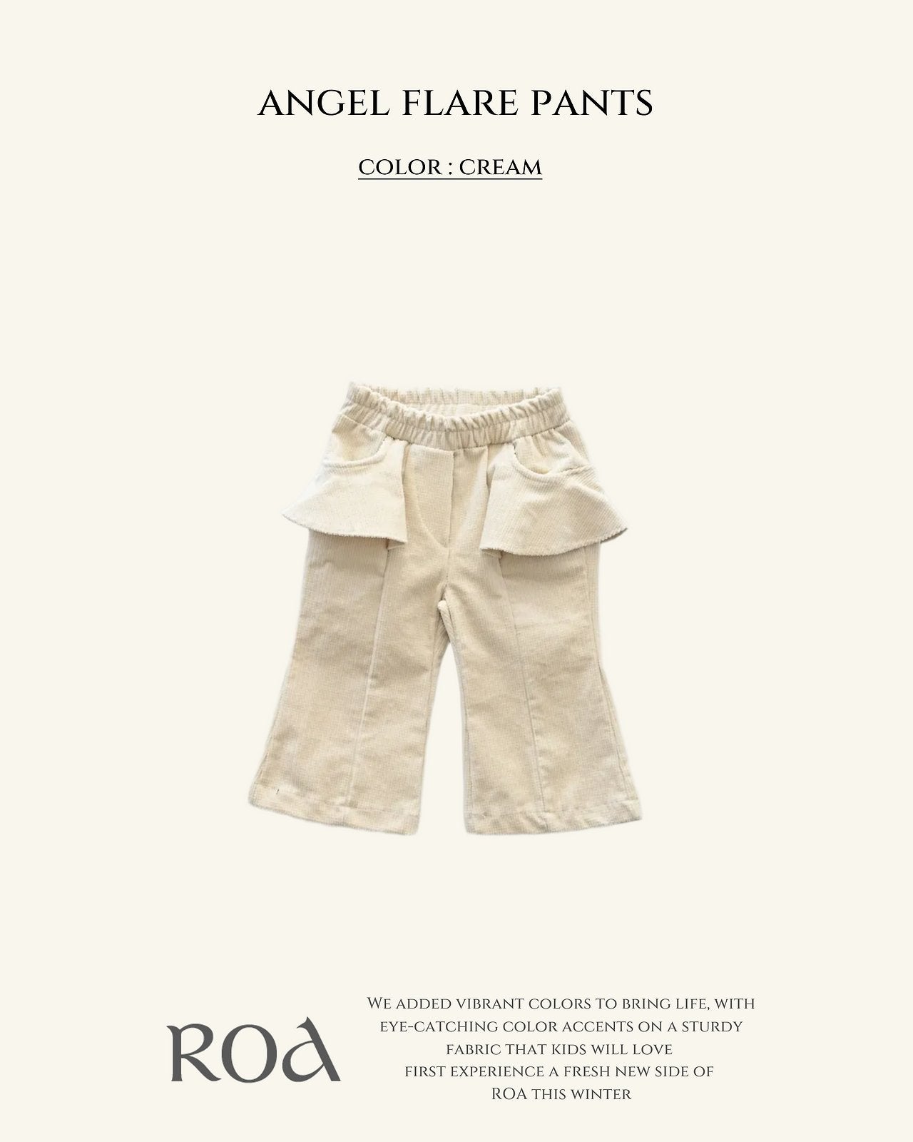 [ROA] Angel flare pants
