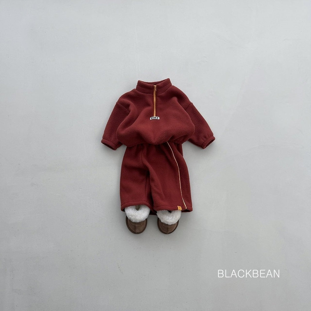 [BLACK BEAN] Volume zip up