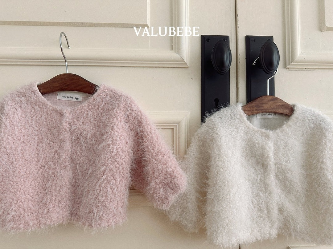 [valubebe] Oard fur cardigan