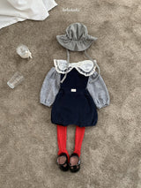 [bebeholic] Pony suspender rompers