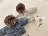 [valubebe] Blanc shirring hood jumper