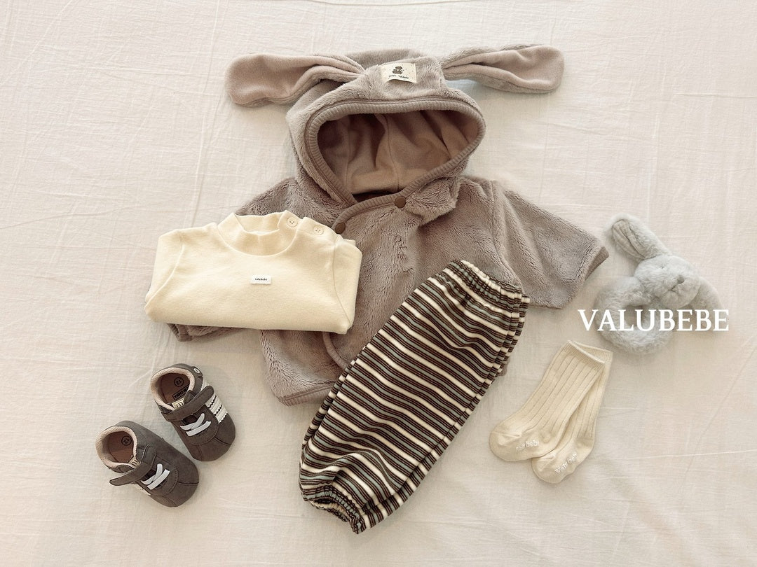 [valubebe] Rabbit fleece jacket