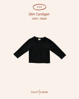 [PALETTE BEIGE] Slim cardigan