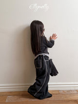 [ELLY MOLLY] Line week denim pants