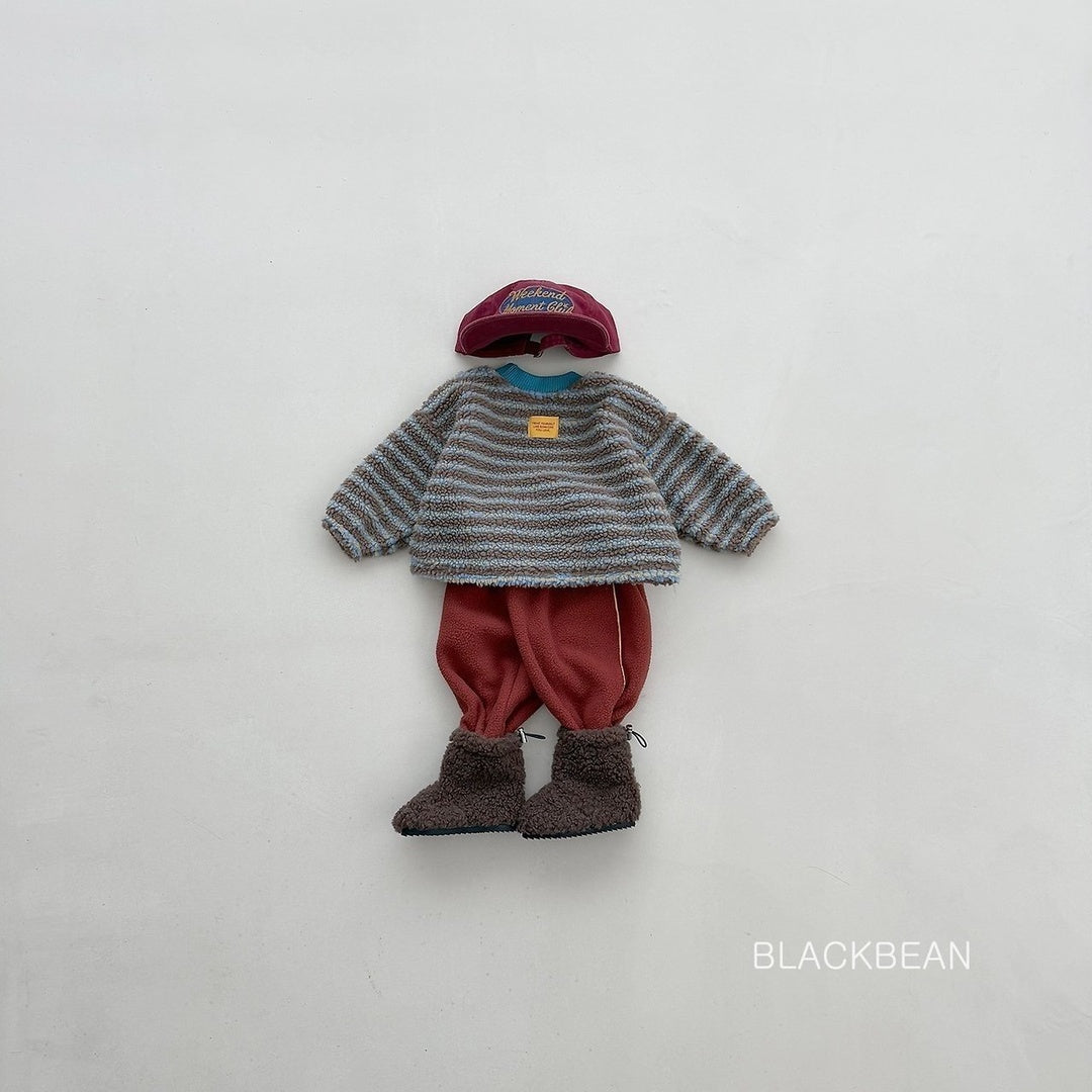 [BLACK BEAN] Bichon stripe mtm