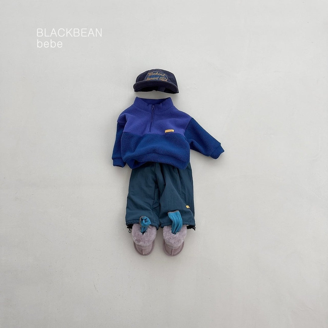 [BLACK BEAN] Kings bebe zip up
