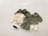 [valubebe] Garnet flower blouse