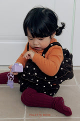[PALETTE BEIGE] Dot bustier set