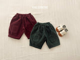 [valubebe] Patch corduroy pants