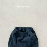 [milk powder] Velvet denim pants