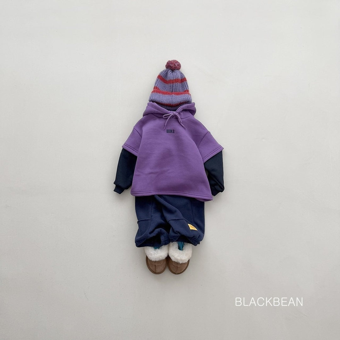 [BLACK BEAN] Soft hoodie