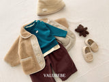 [valubebe] Solid half neck tee