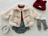 [valubebe] Teddy fur jacket