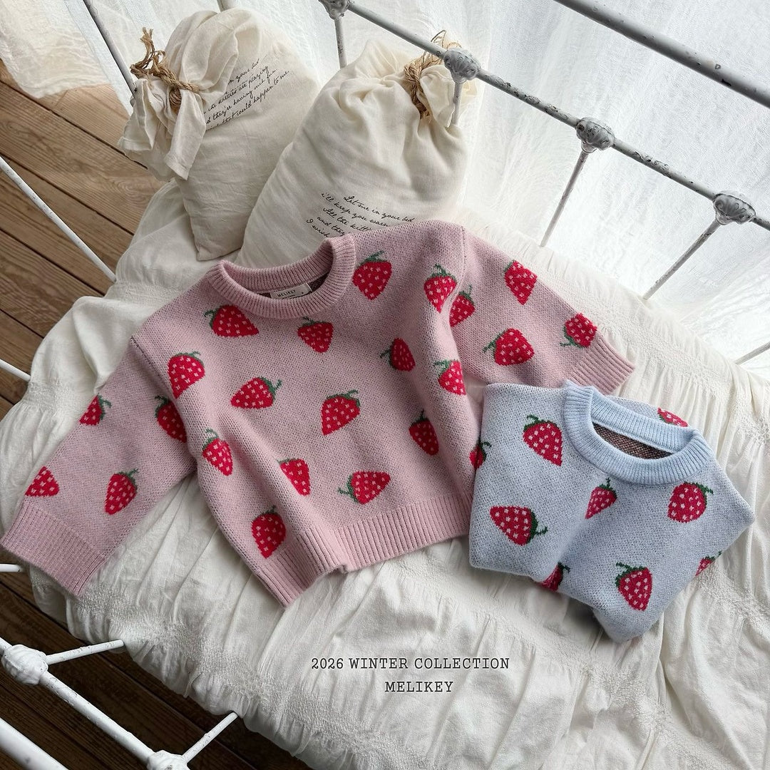 [Melikey] Strawberry knit