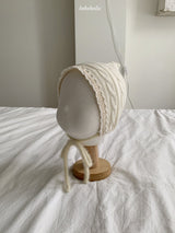 [bebeholic] Twist knit bonnet
