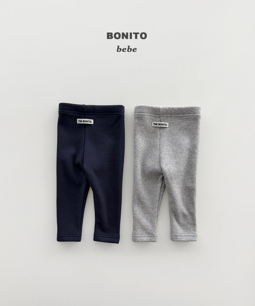 [BONITO] 1+1 rib leggings(baby)