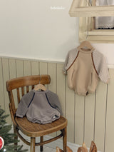 [bebeholic] Scotch raglan rompers