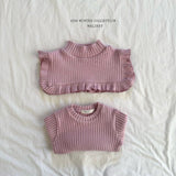 [Melikey] Cape frill tee