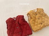 [valubebe] Frill padded vest