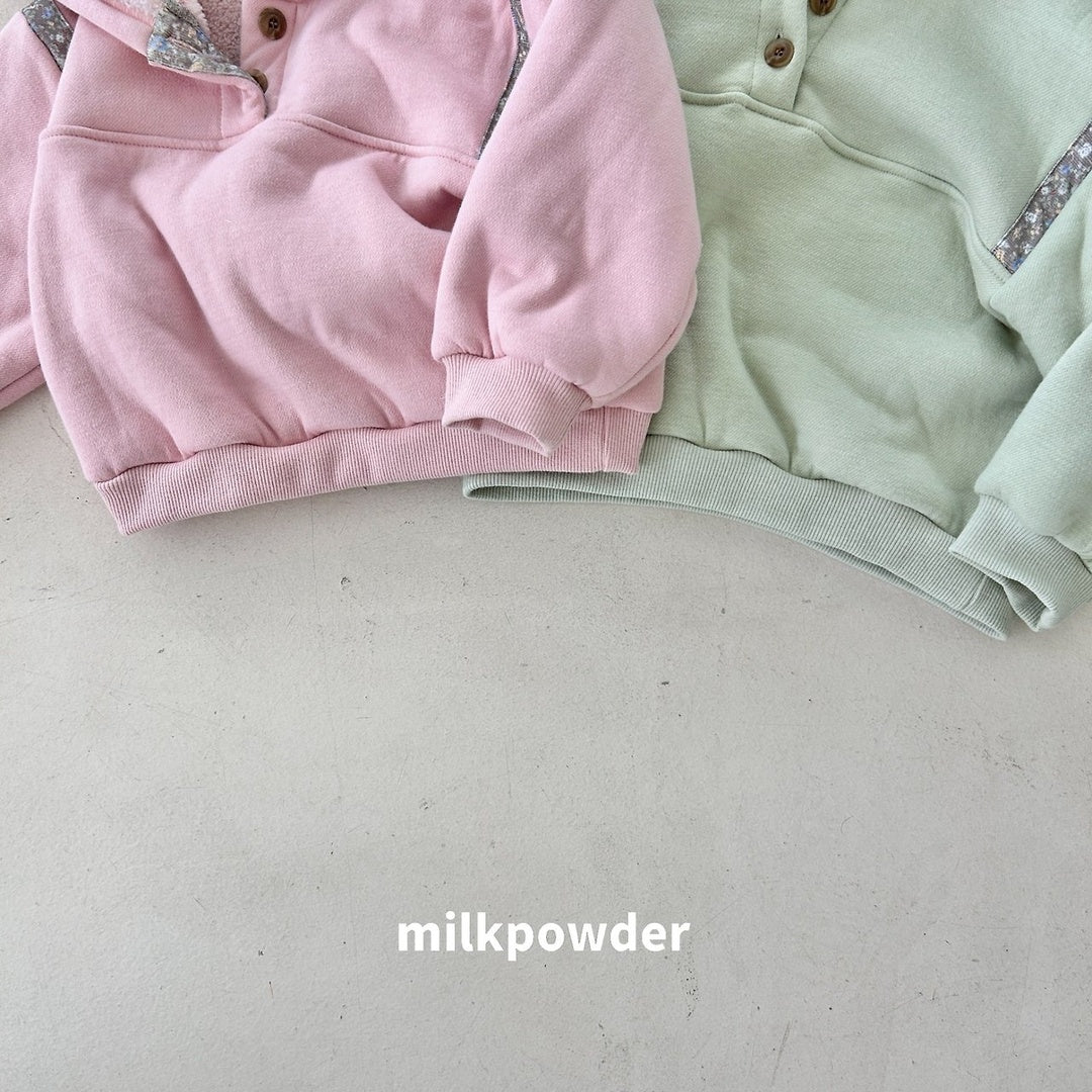 [milk powder] Melona hood tee