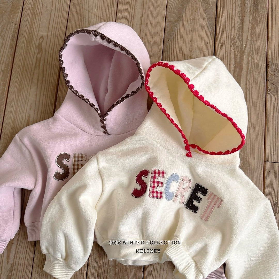 [Melikey] Secret patch hoodie