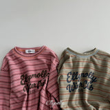 [ELLY MOLLY] Club stripe tee