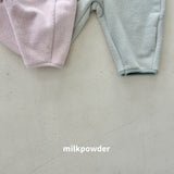 [milk powder] Warm fleece pants