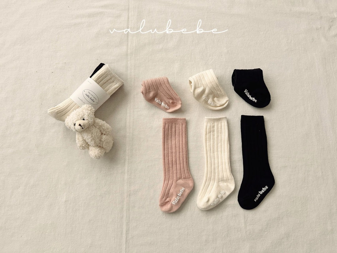 [valubebe] Daily ribbed socks set
