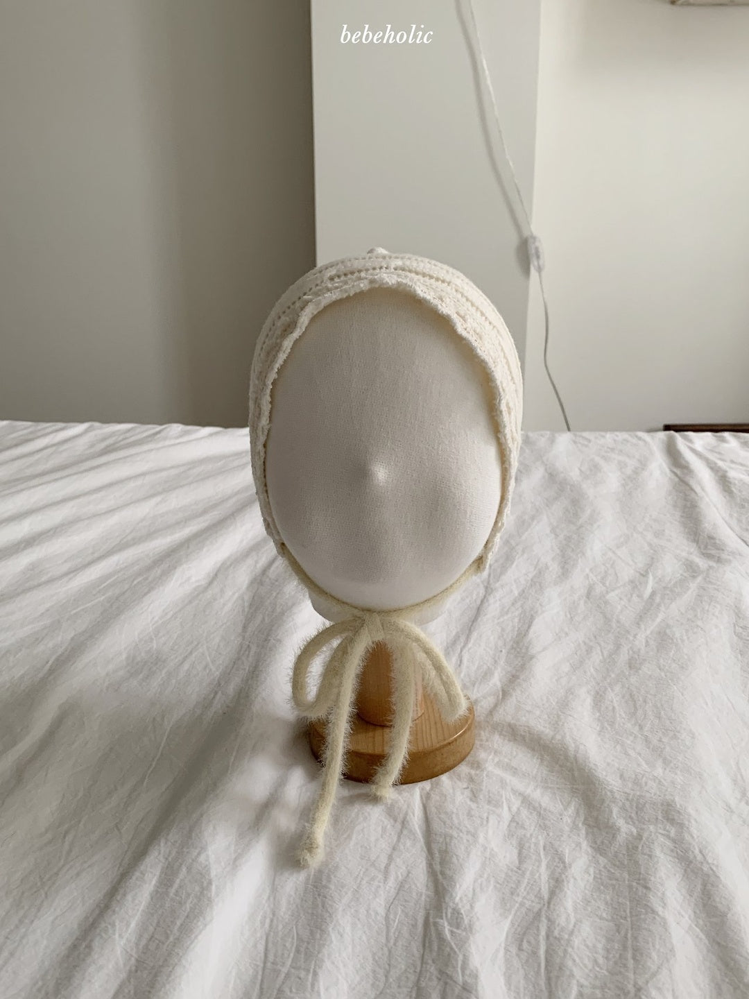 [bebeholic] Twist knit bonnet