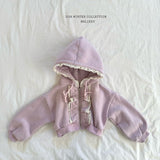 [Melikey] Juju frill hood zip-up