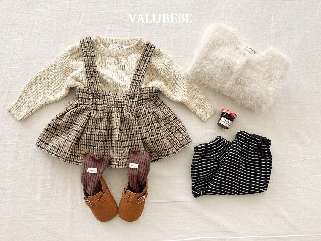 [valubebe] Warm mellow rib socks