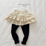 [Melikey] Tutu cancan skirt leggings