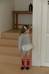 [berryberry] Label knee socks