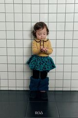 [ROA] Petit dot collar tops