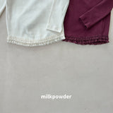 [milk powder] Charlotte mellow tee