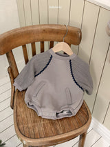 [bebeholic] Scotch raglan rompers