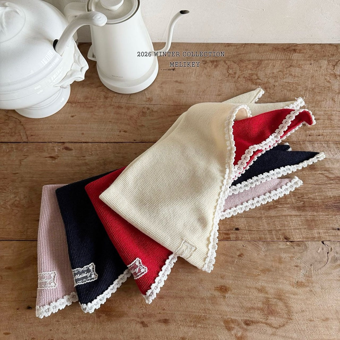[Melikey] Square kint scarf