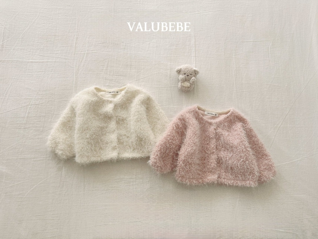 [valubebe] Oard fur cardigan