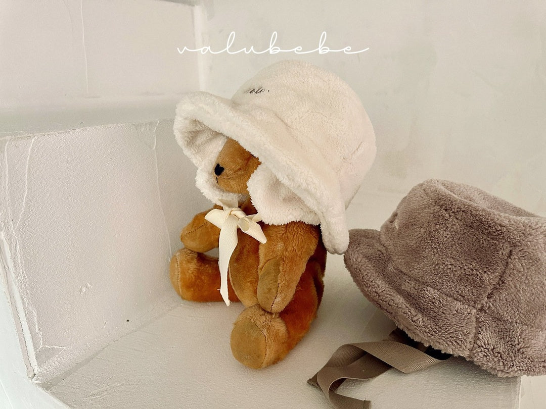[valubebe] Fur bucket hat