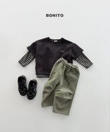 [BONITO] Knee tuck straight pants