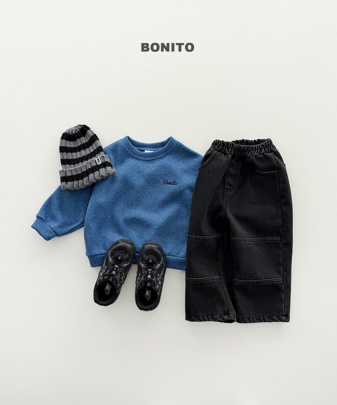 [BONITO] Color knit mtm