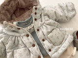 [valubebe] Blanc shirring hood jumper